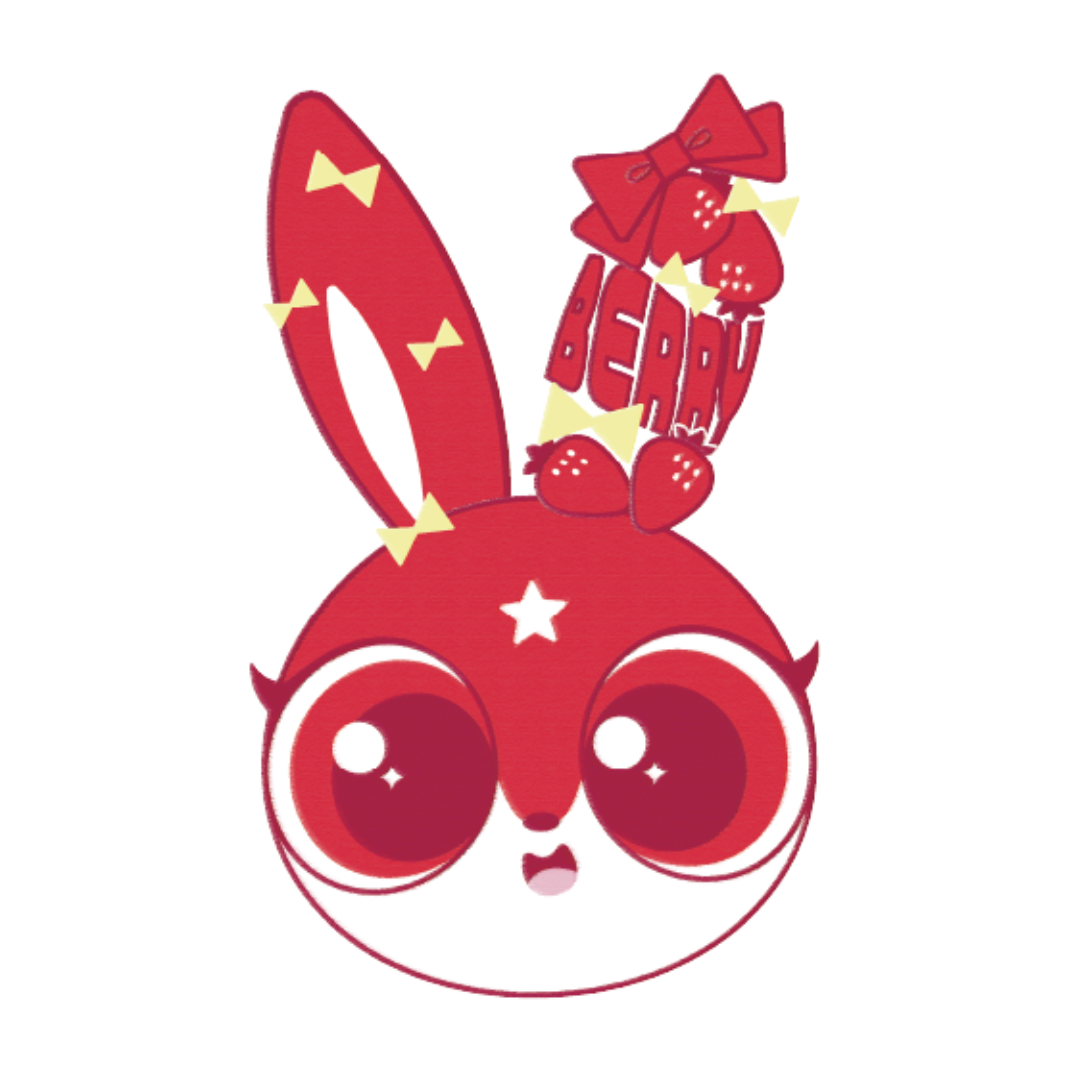 スキップバニー アクリルキーホルダー　ベリー　2020ver.