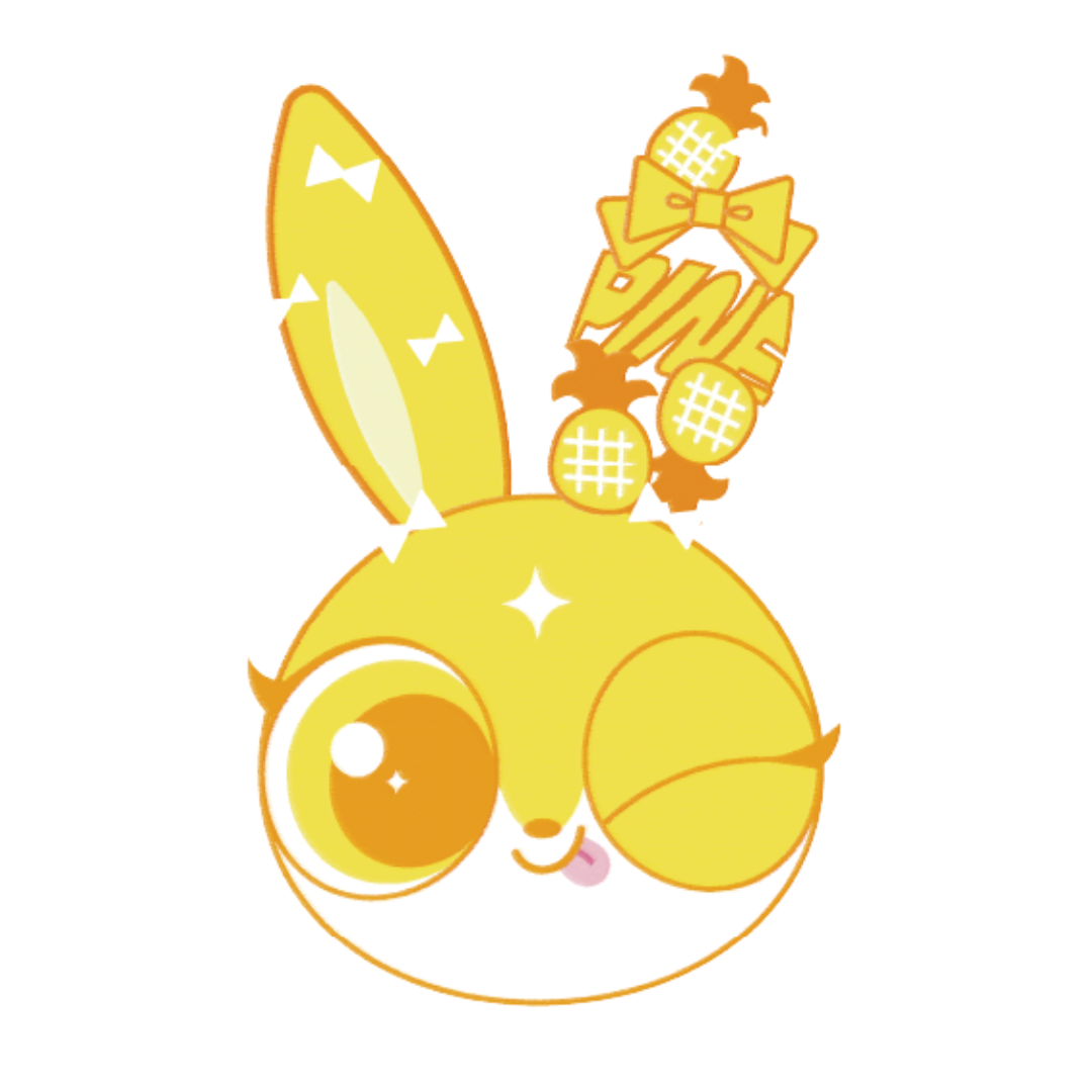 スキップバニー アクリルキーホルダー　パイン　2020ver.