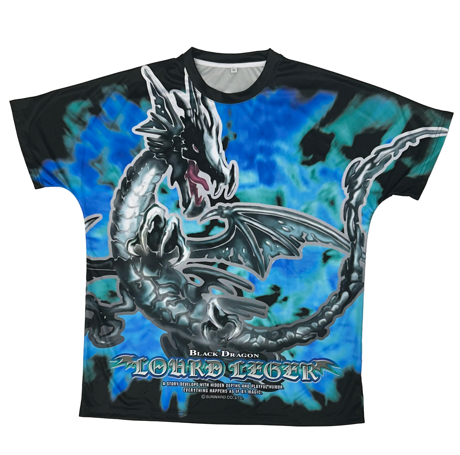 家庭科のドラゴン フルグラフィックTシャツ
