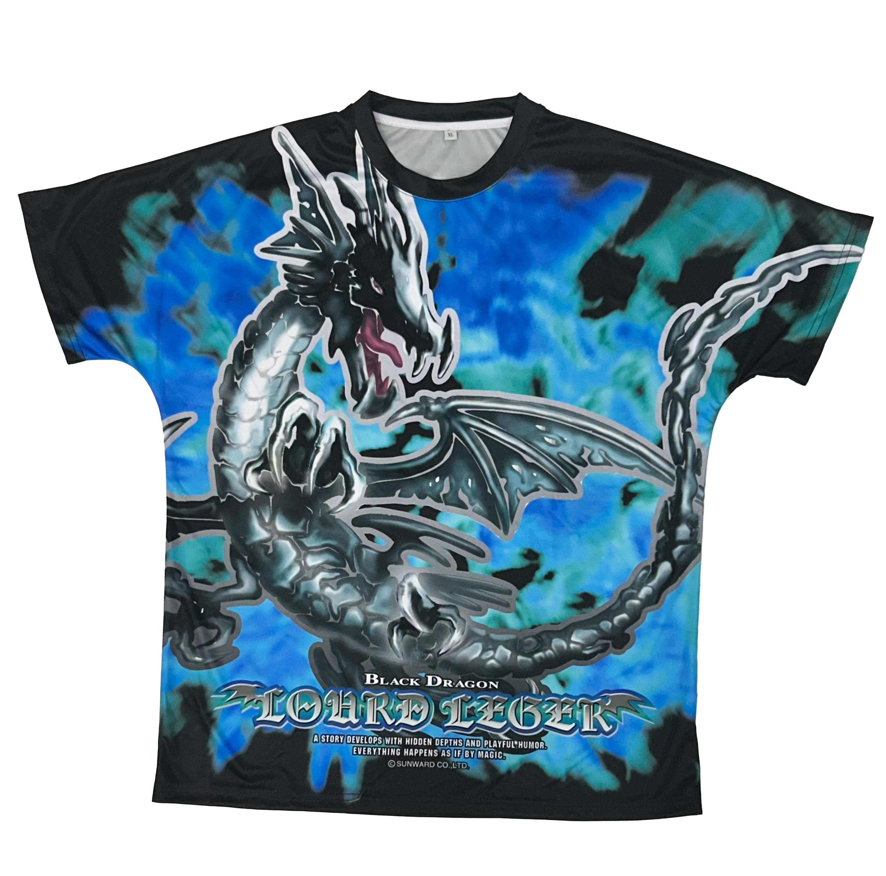 家庭科のドラゴン フルグラフィックTシャツ